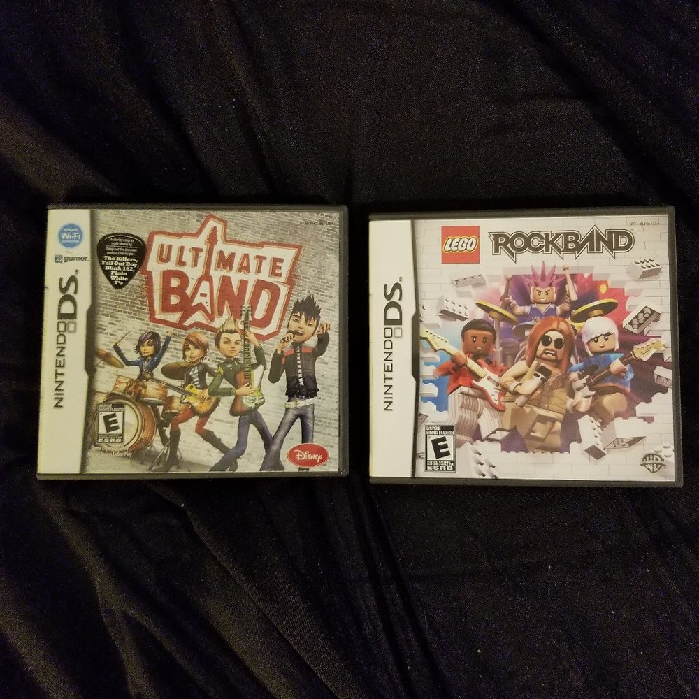 Lego Rockband and Ultimate Band for Nintendo DS